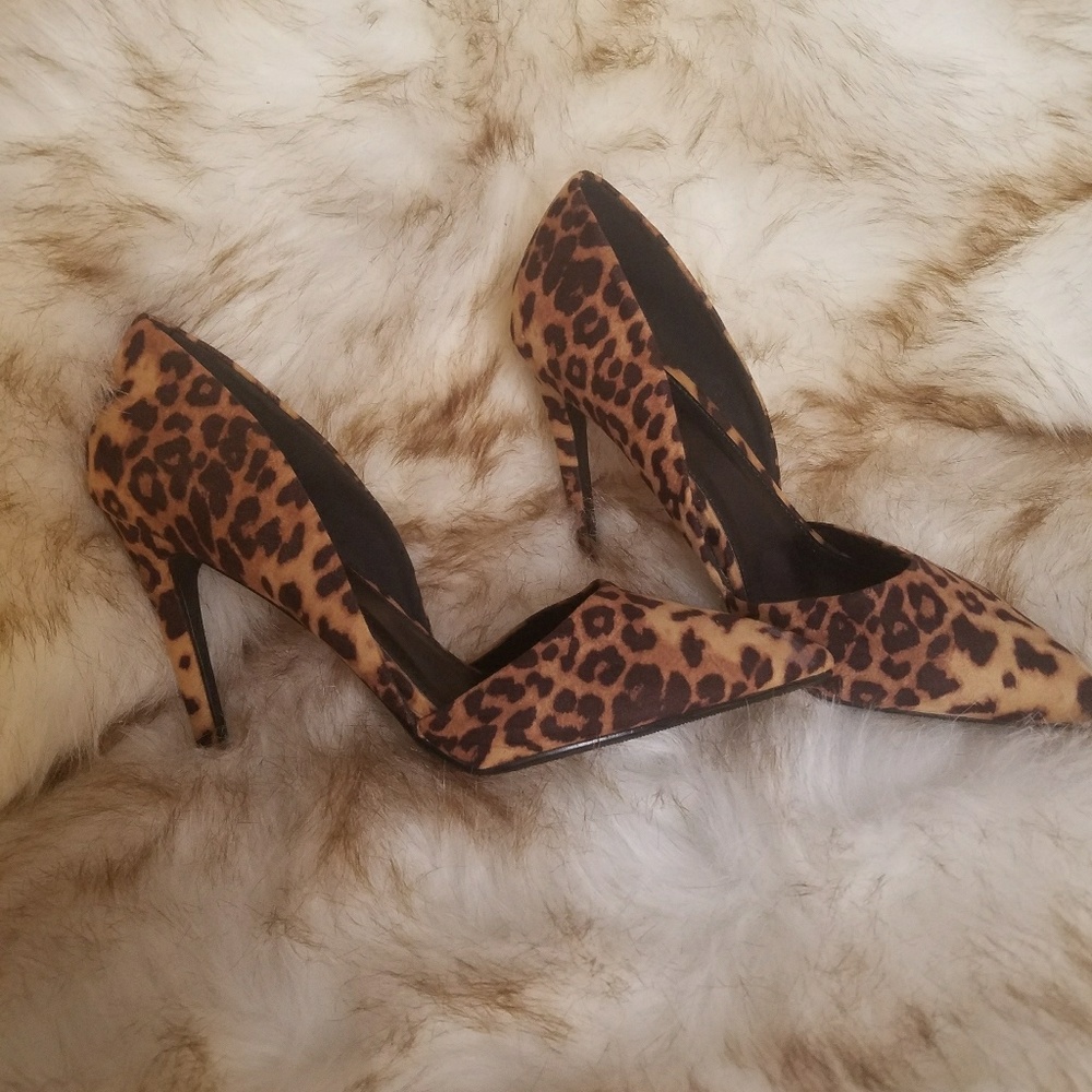 Leopard Heels